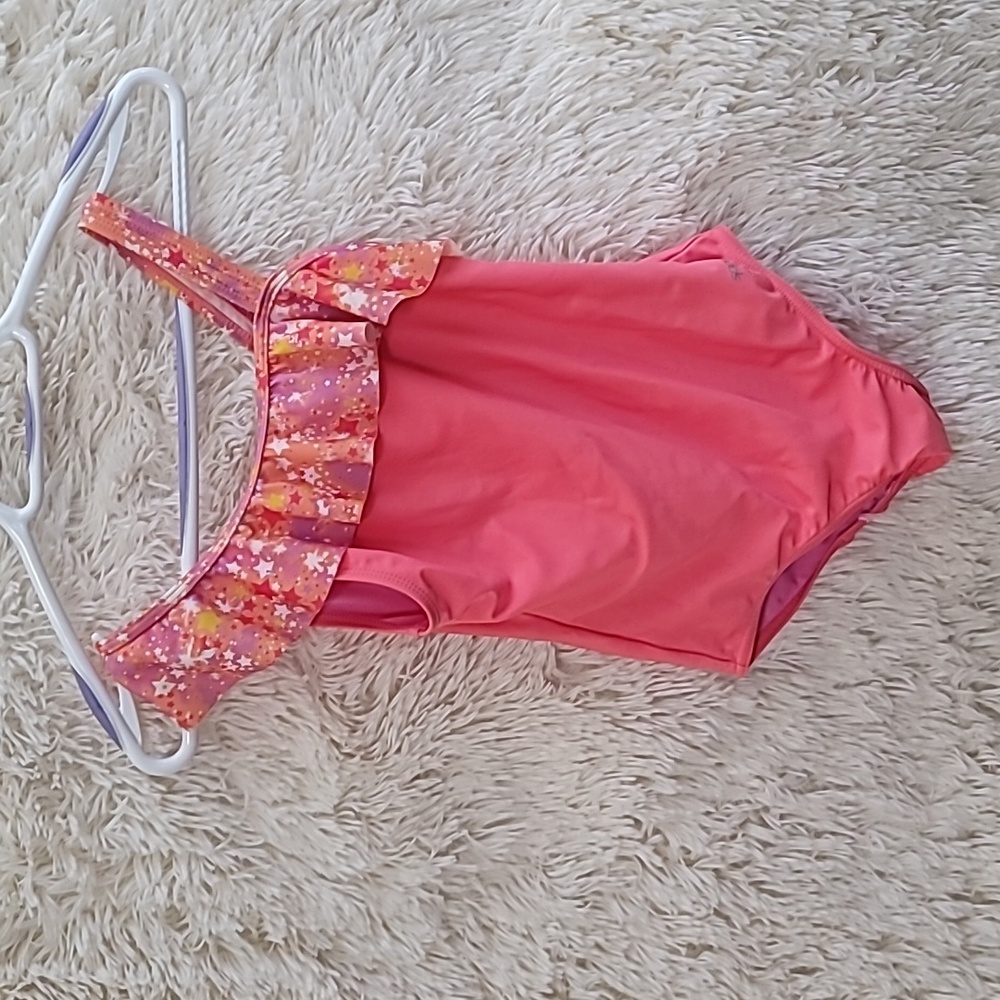 Speedo, Kids One Piece Swimsuit - Pink Floral